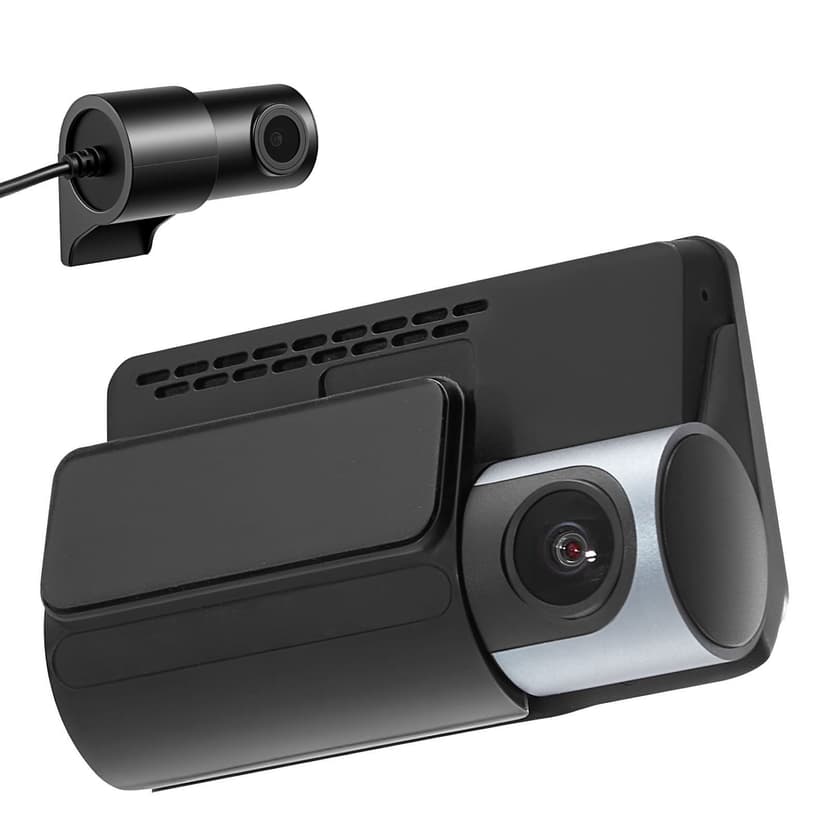 KFFKFF Dash Cam Front and Rear, 4K+1080P, WiFi APP Control, Dual Channel Dash Camera for Cars with Built-in GPS, G-Sensor, Front 123° & Rear 125°