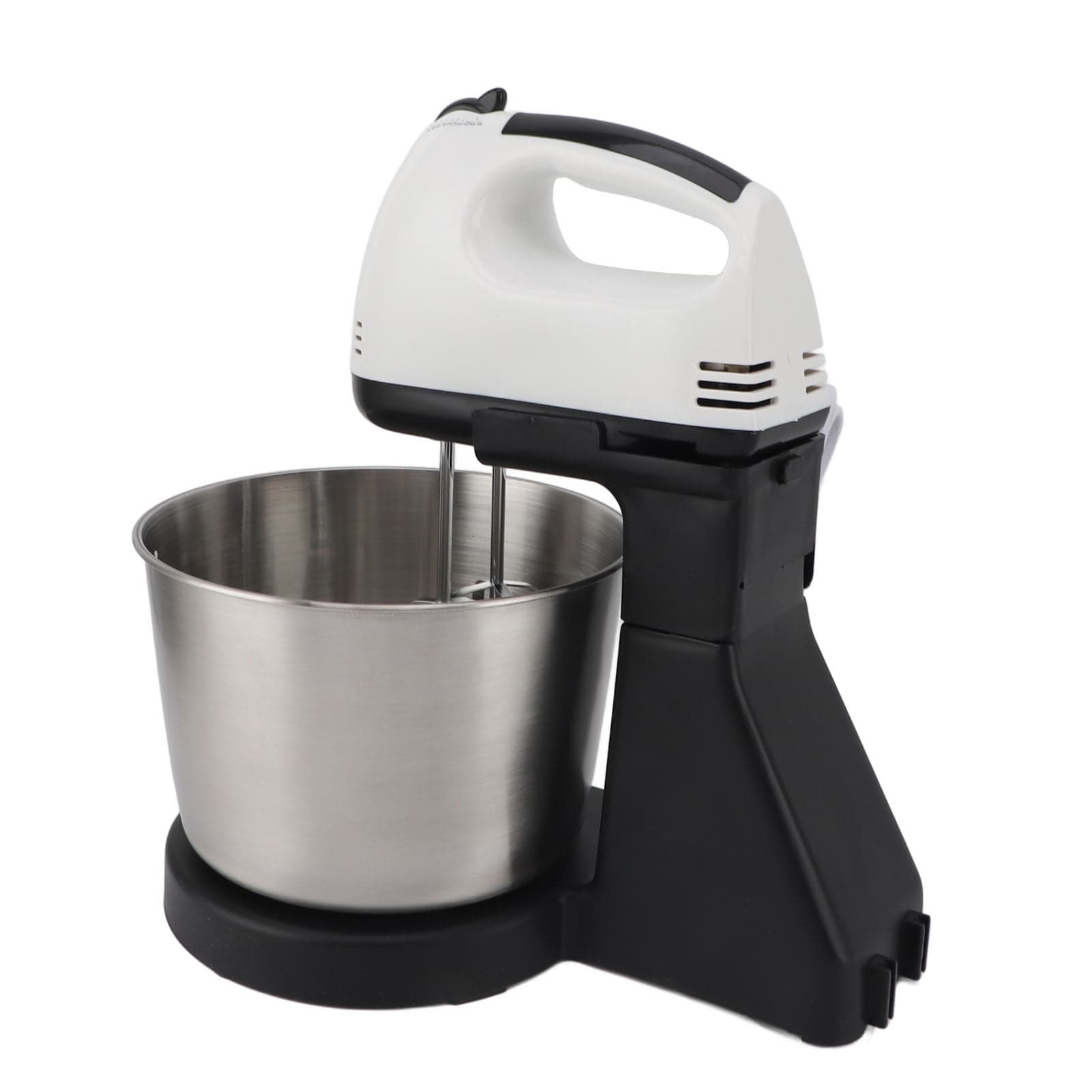 Electric Egg Beater, Simple Operation US Plug 110V ABS Body Electric Stand Mixer 7 Speeds Control 1.7L Stainless Steel Bowl for Kitchen