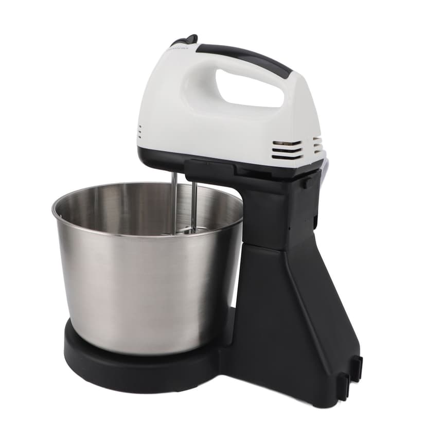 Electric Egg Beater, Simple Operation US Plug 110V ABS Body Electric Stand Mixer 7 Speeds Control 1.7L Stainless Steel Bowl for Kitchen