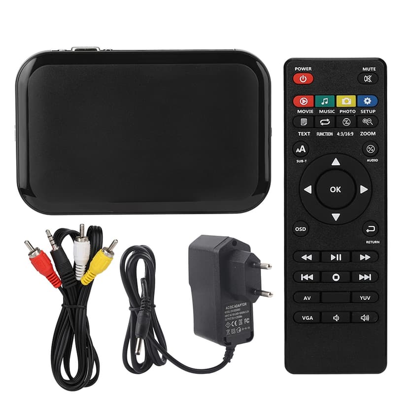 Video Media Player, Strong Compatibility, HD Video Player, For Household Home