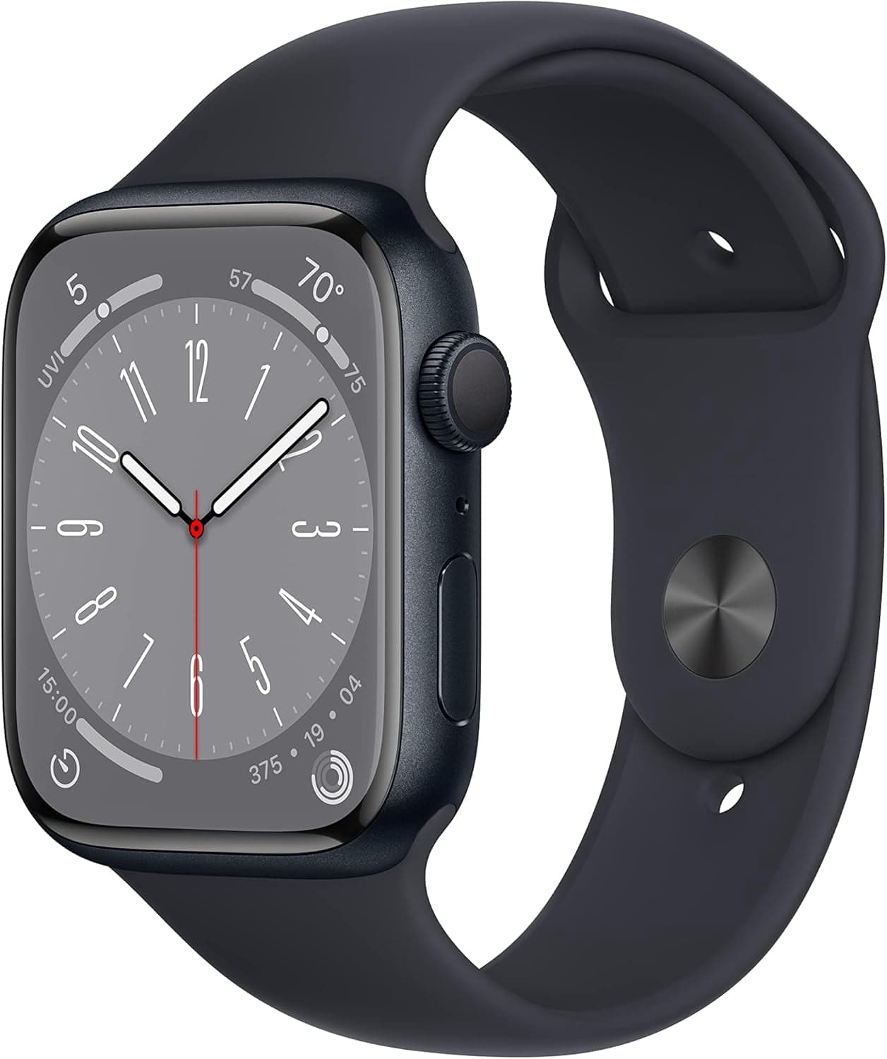 Refurbished Apple Watch Series 8 Aluminum 45mm A2774 (GPS + Cellular) Midnight (Grade A)
