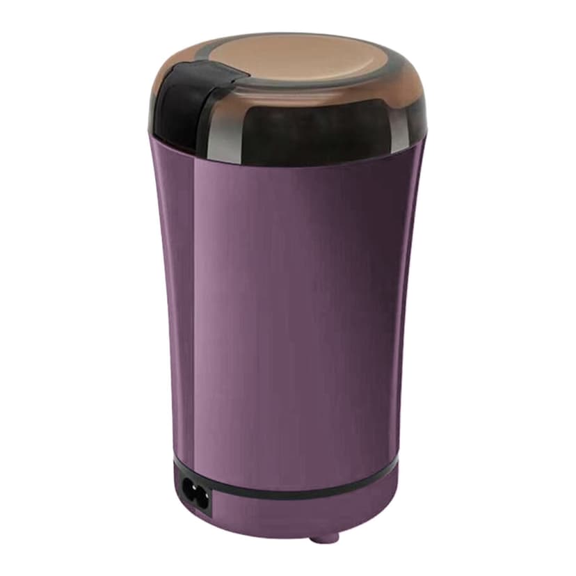 XSCPXTT Electric Coffee Grinder , Automatic Coffee Bean Grind Mill with Stainless Blade Portable One-Touch Control Spice Grinder, Herbs, Nuts, Salts, Purple