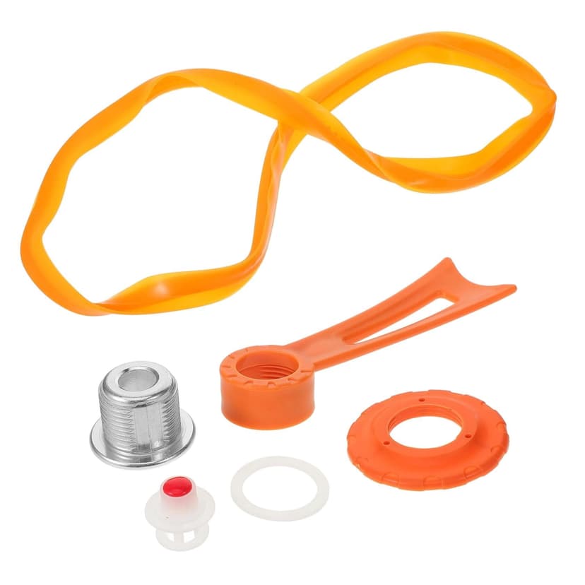 1 Set Vacuum Glass Pot Lid Pressure Cooker Sealing Ring Vacuum Pot Lid Silicon Gasket Sealing Rings for Instants Pot Instants Pot Seals Replacement Orange