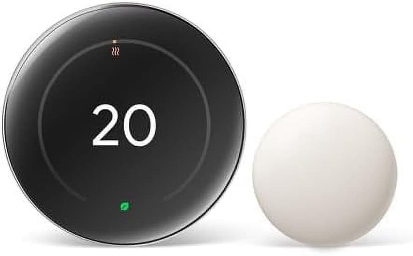Google Nest | Wi-Fi Smart Learning Thermostat (4th Generation) - Polished Silver