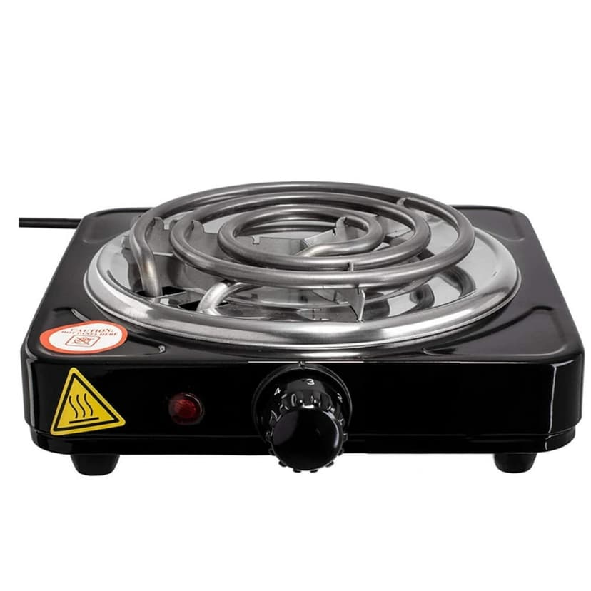 HLONK Burner Cooktop Compact And Portable Adjustable Temperature Hot Plate 1000(W) Stainless