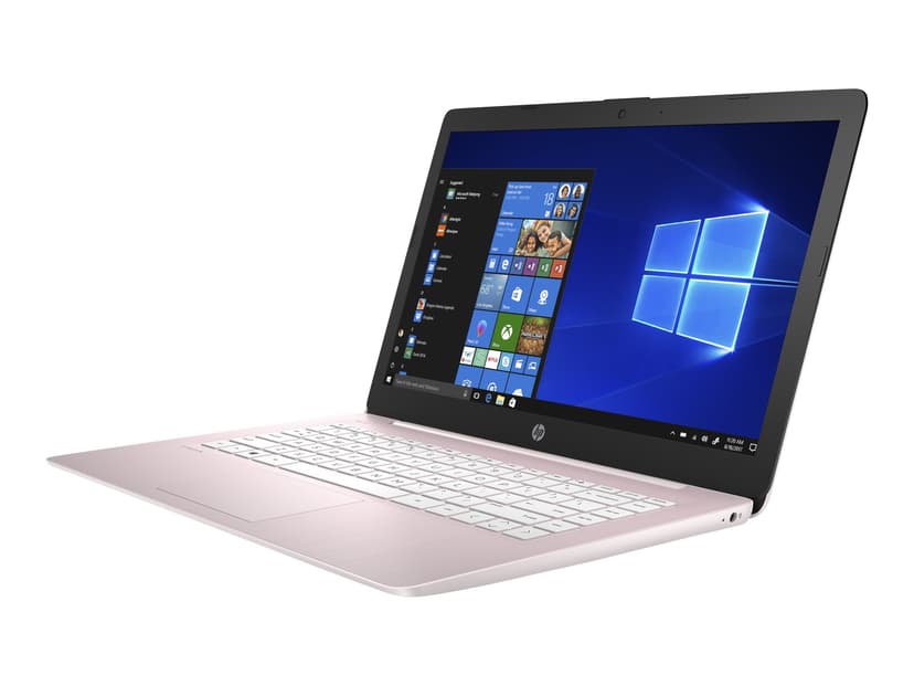 HP Stream 14-Inch Laptop, Intel Celeron N4000, 4 GB RAM, 32 GB eMMC, Windows 10 Home in S Mode With Office 365 Personal For 1 Year (14-cb184nr, Rose Pink)