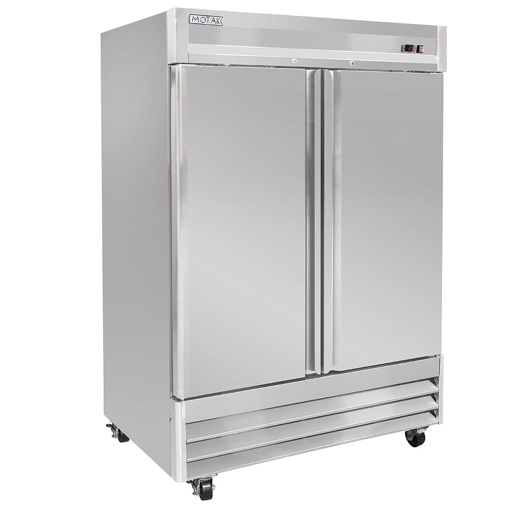 MoTak MSD-2DF-BAL 54" Two Section Reach In Freezer, (2) Solid Doors, 115v