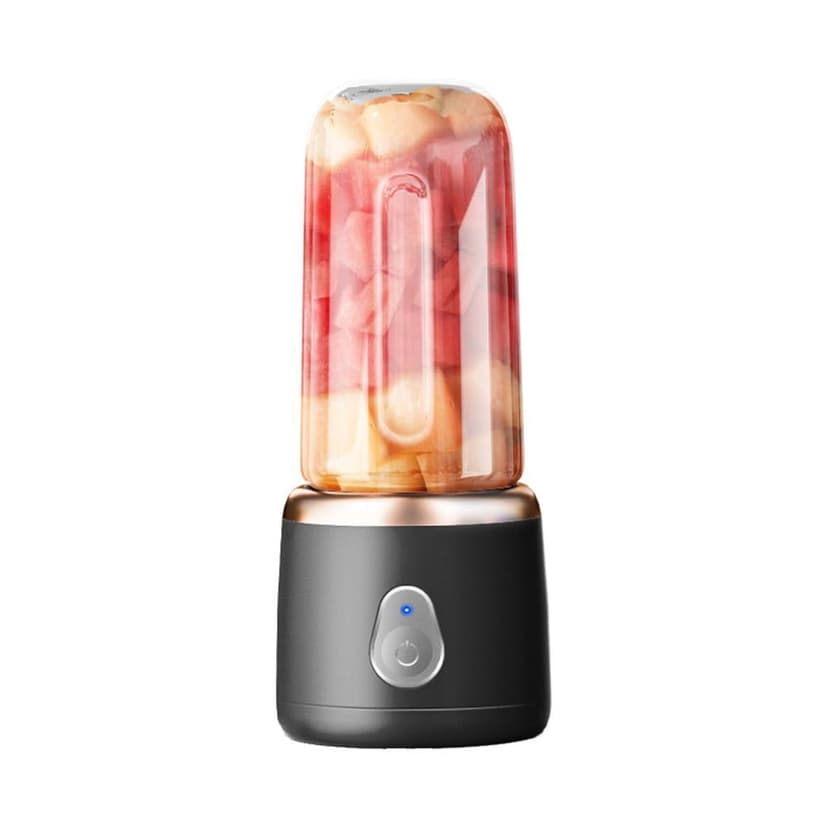 Feltree USB Rechargeable Portable Blender 400ml Handheld Smoothie Maker with 6 Stainless Steel Blades for Sports Travel and Outdoors