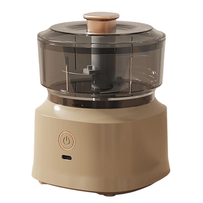 General Food Processor with Meat Grinder and Vegetable Cutter Mini Food Processor with Double Layer and Powerful Copper Motor Garlic Cutter