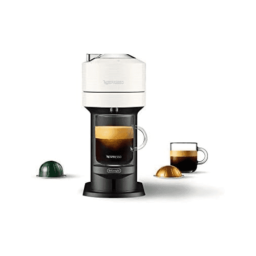 New (Damaged Box) - DeLonghi Nespresso Vertuo Next Coffee & Espresso Machine, White - ENV120WCA