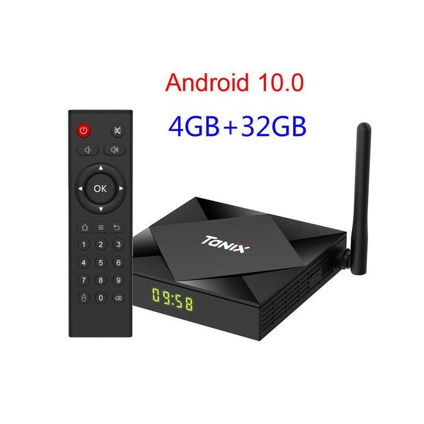 Tx6s Tv Box H616 Quad-core Android 10.0 WiFi Allwinner Smart Tv Box 4+32G_US plug