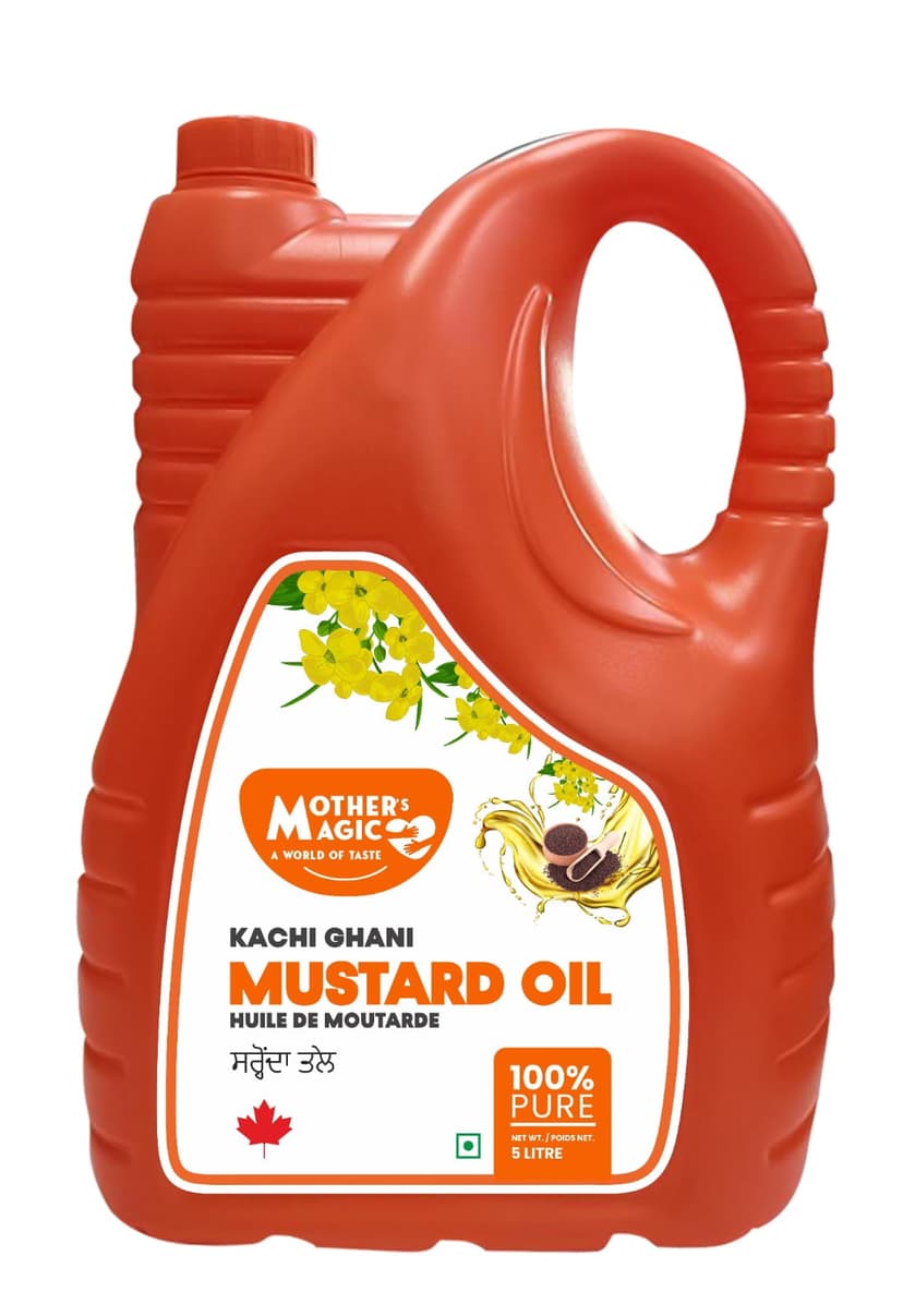 Mother's Magic Kachi Ghani Mustard Oil 5L