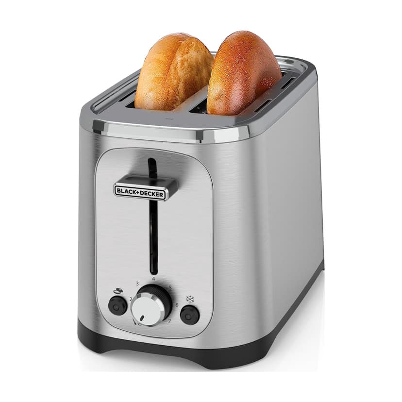 BLACK+DECKER™ 2-Slice Extra-Wide Slots Toaster, SS