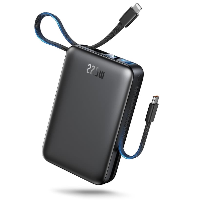 IGGPBB Portable Charger 50000mAh Power Bank,Portable Phone Charger with 2 Built in Cables,22.5W Fast Charging Travel Essentials B