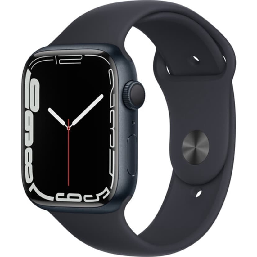 Pre-Owned Apple Watch Series 7 45mm GPS Midnight Aluminum Case - Midnight Sport Band (Like New)