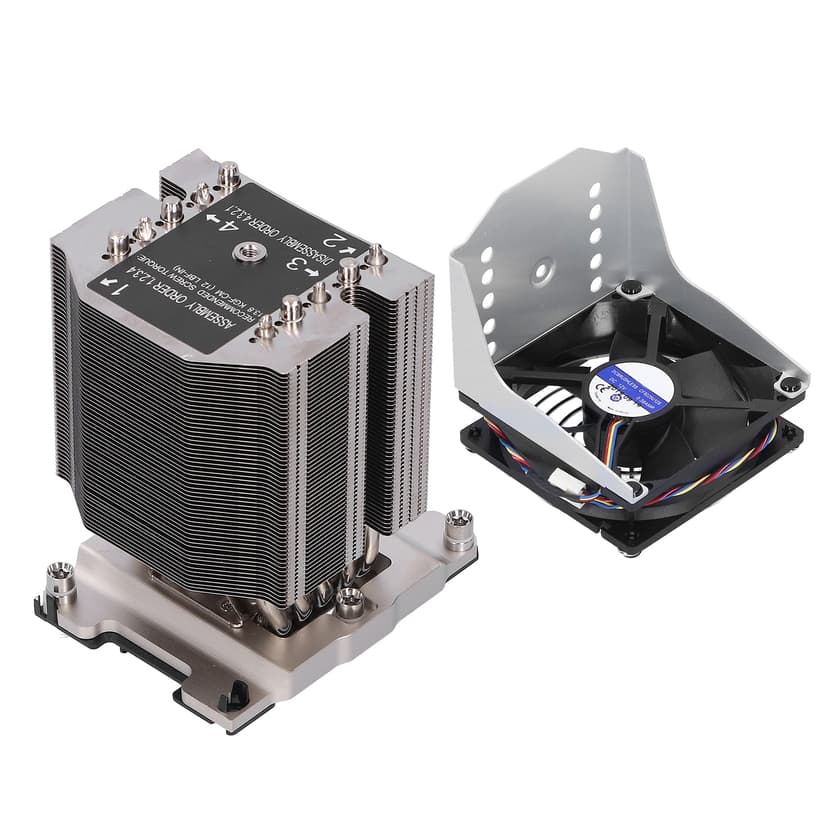 CPU Radiator, Stable Performance CPU Cooler Low Noise for Computer for X11 Purley