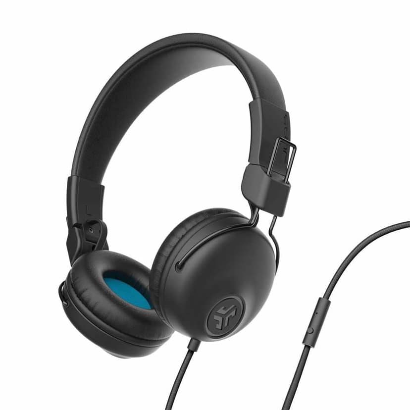 JLab Audio Studio On-Ear Wired Headphones - Black