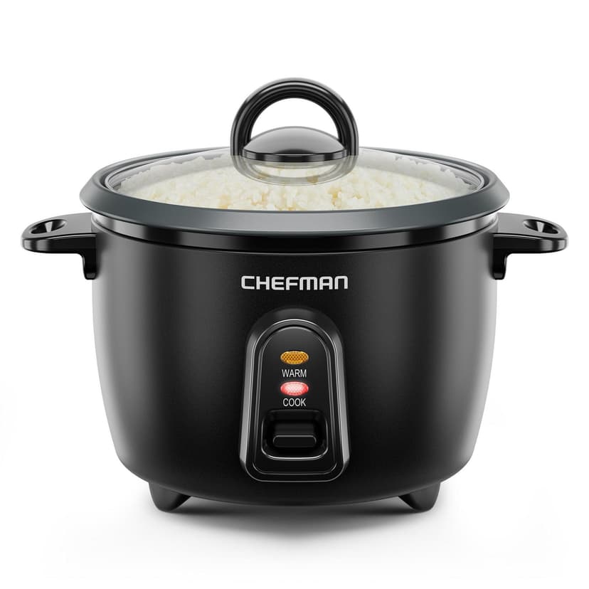 Chefman One-Touch 2.4L (Cooked) Rice Cooker, with Automatic Keep Warm and Nonstick Cooking Pot
