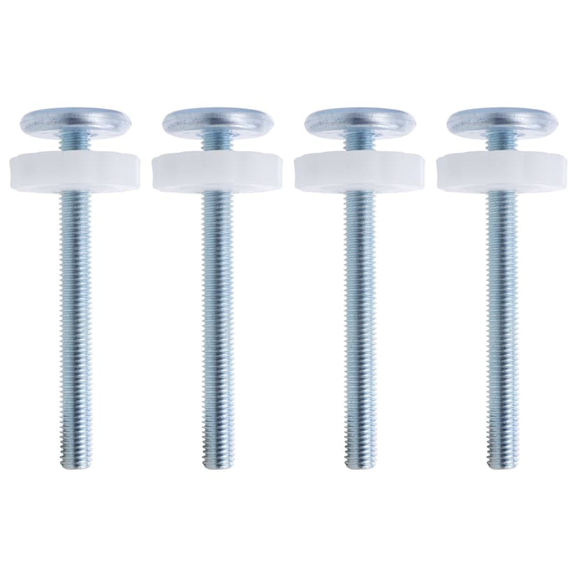 4 Pcs Pressure Mounted Baby Gate Threaded Spindle Rod Walk Thru Gates Screw Bolt