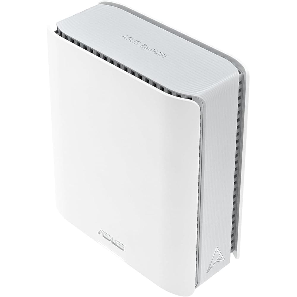 ASUS ZenWiFi BT6 Tri-band WiFi 7 Mesh, 9.4 Gbps, 3000 sq.ft. (1pk), 2.5G WAN Port, Security and Parental Controls Included, Smart Home Master SSIDs, 4G & 5G Mobile Tethering