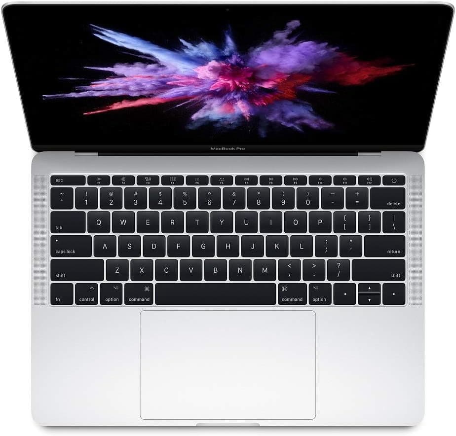 Refurbished Apple MacBook Pro 13.3" (Mid 2017) Intel Core i5-7360U CPU @ 2.30GHz A1708 8GB RAM 256GB SSD Silver (Grade A+)
