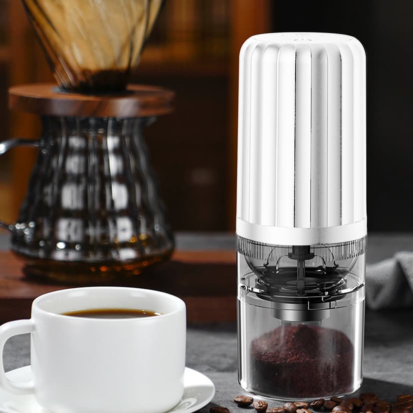 Summer Savings Kcavykas Coffee Grinder Electric Coffee Grinder with Stainless Steel Blades Coffee and Spice Grinder with Powerful Motor Large Capacity for Coffee Beans Herbs Spices