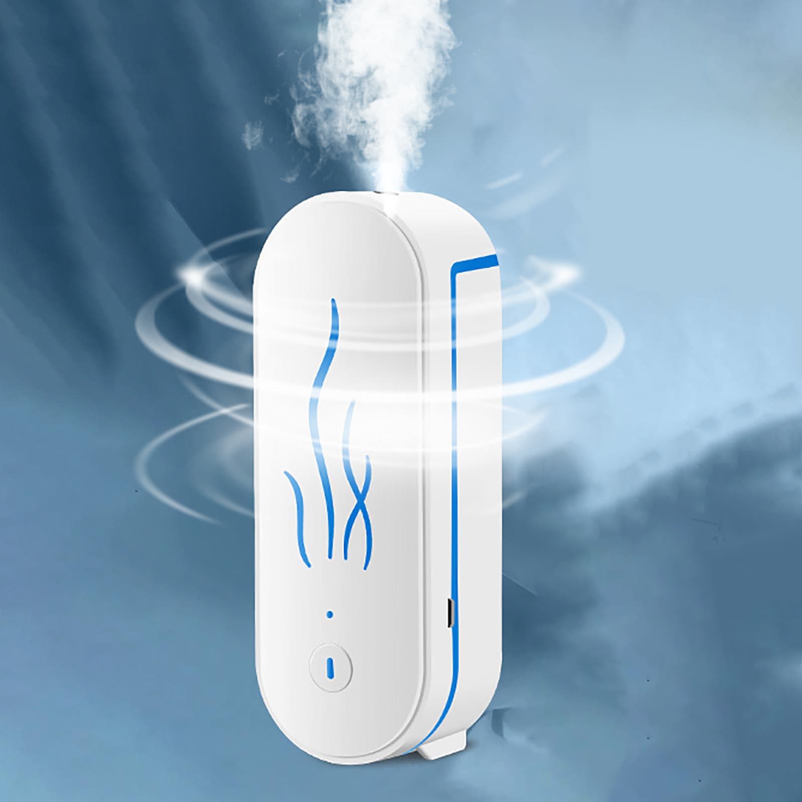 Suncoda Air Purifier, Aromatherapy Machine Charging Sprayer Household Machine Toilet Deodorant Purification Diffuser 10Ml