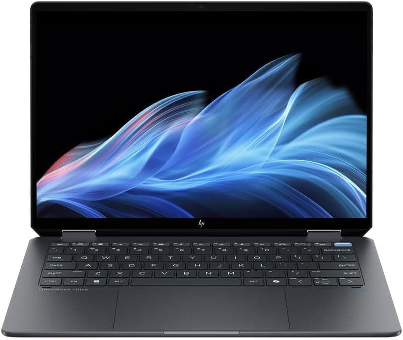 HP OmniBook Ultra 14" TouchScreen 3K OLED Laptop (Intel Core Ultra 5 226V, 16GB RAM, 512GB SSD, Windows 11) - Eclipse Gray (14-fh0010ca)