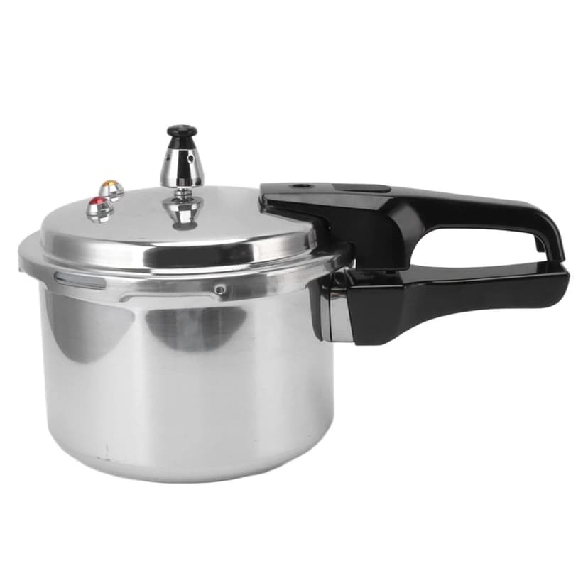 QJUHUNG 3L Pressure Canner With Release Valve Aluminum Canning Cooker Pot Stove Top Instant Fast Cooking Stewing Locking Lid
