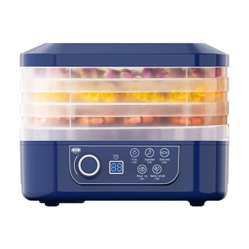 Wzzjkit Home and Kitchen Food Dryer Machine For Home Dryer Machine For Candy and Snacks Food Dehydrator Machine with Digital Adjustable Timer and Temperature Control For Beef