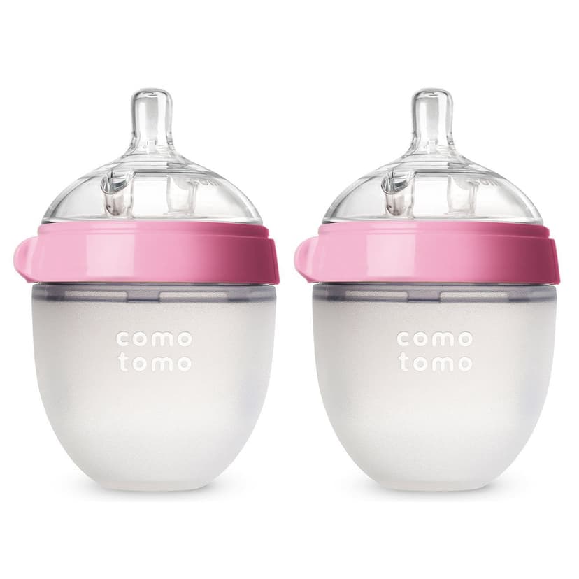 Comotomo Natural Slow Flow Bottle 0-3 Month Nipper (Double)-150Ml