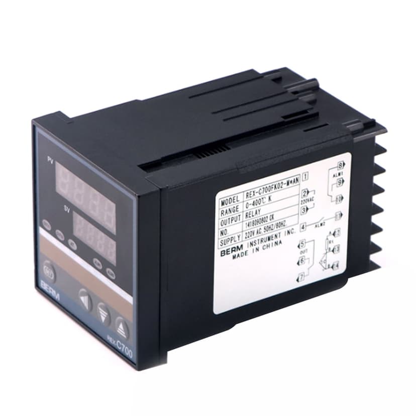 Labymos REX-C700FK02-M*AN Intelligent Temperature Controller Digital Display 0-400℃ K Type Relay Output
