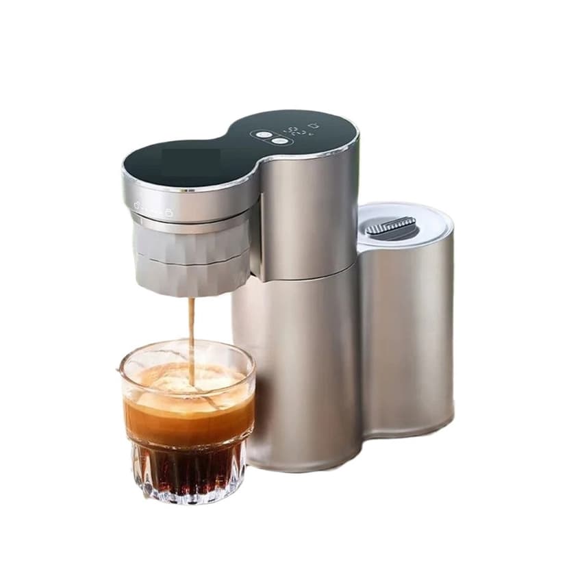 Portable Espresso Coffee Maker 1150W Coffee Machine Pod Coffee Brewer Single Serve For K Cups And Ground Coffee ,RV, Hiking, Office