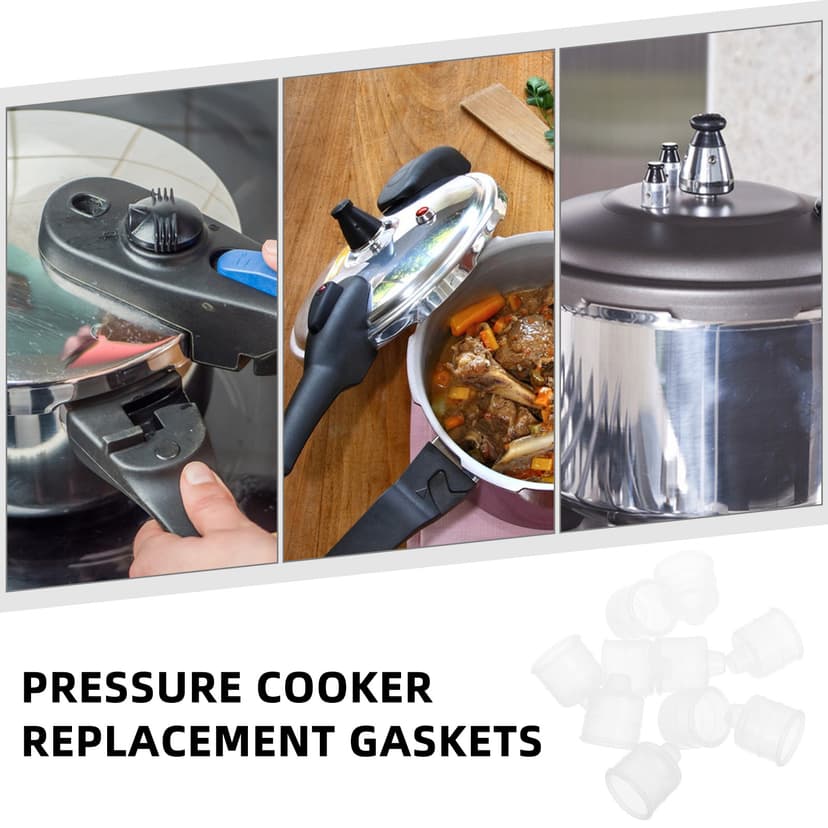 WHAMVOX 10Set Pressure Cooker Cap Silicone Seal For Electric Pressure Cookers Cooking