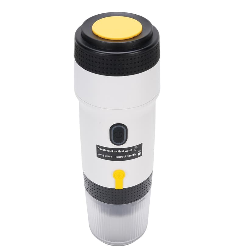 Portable Electric Espresso Machine, 3 in 1 Travel Coffee Maker for Camping, USB Car Coffee Maker Self Heating, Multifunctional for Camping Hiking RV Office