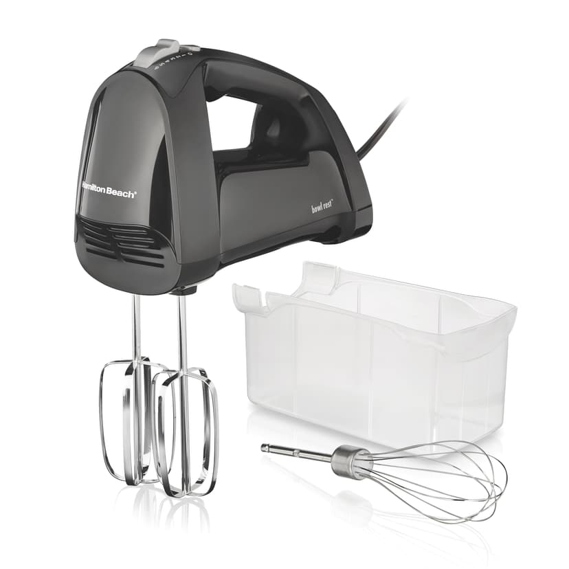 HB 6 Speed Corded Hand Mixer with Quick Burst, Black