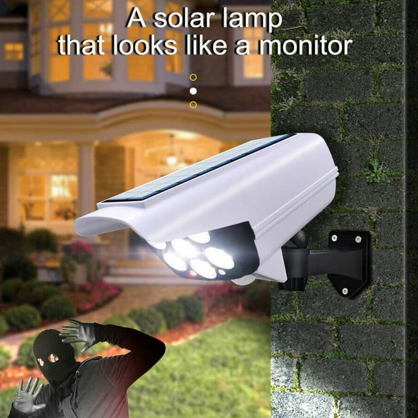 77 LED Garden Light Camera Wireless Outdoor Light IP65 Waterproof 3 Mode Home Garden
