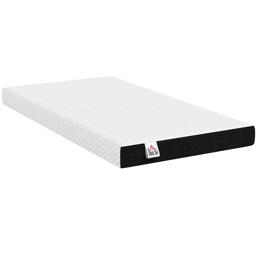 HOMCOM Twin Mattress, 6 Inch Memory Foam Mattress in a Box, Medium Firm