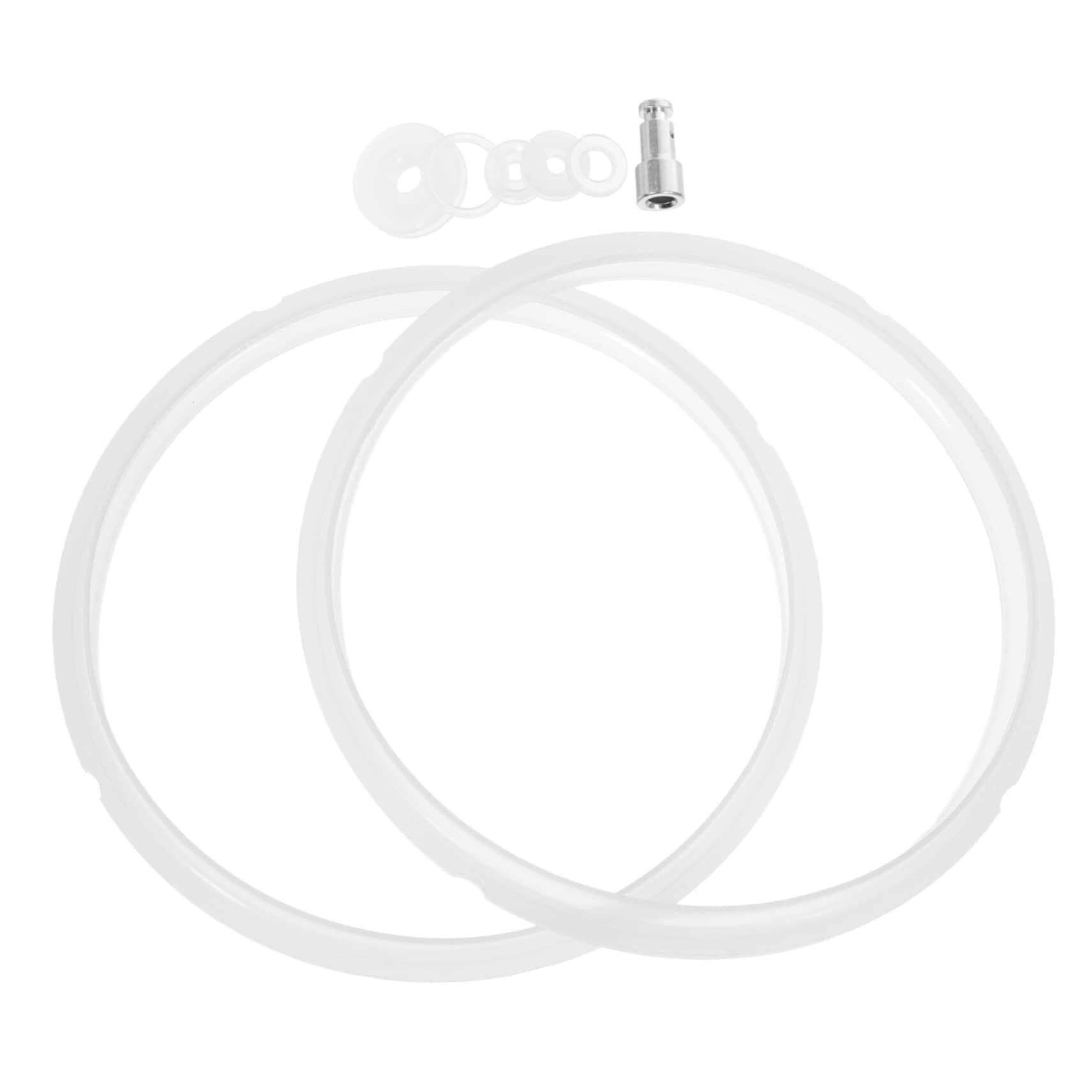 1 Set Pressure Cooker Accessories Gasket Ring Seal Ring Home Supply Pressure Cooker Gasket Rubber Ring Washer Stainless Steel Universal Electric Pressure Cooker