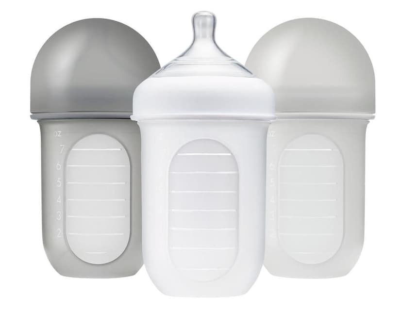 Boon Nursh Bottle Set Grey - 3x8oz
