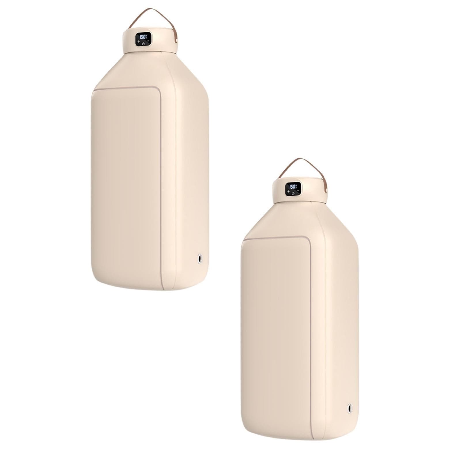 Leojiow 2Pcs Portable Clothes Dryer Mini Dryer Machine For Apartment Rv Compact Dryer Machine Foldable Clothes Dryer With Timer Intelligent Timing Clothes Dryer For Clothes Underwear Baby 20.8X9.6
