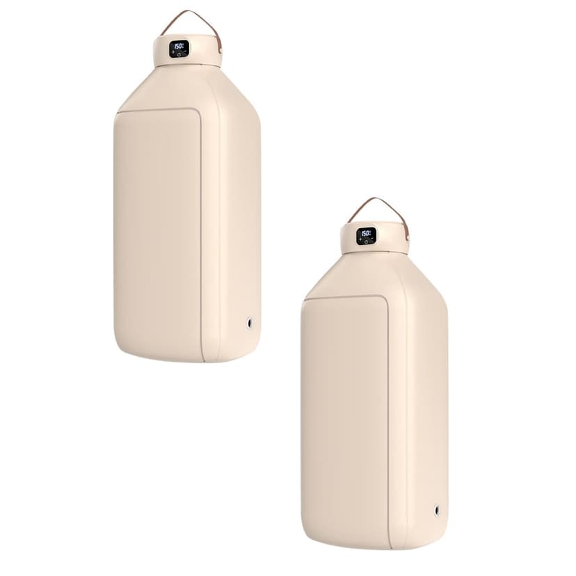 Leojiow 2Pcs Portable Clothes Dryer Mini Dryer Machine For Apartment Rv Compact Dryer Machine Foldable Clothes Dryer With Timer Intelligent Timing Clothes Dryer For Clothes Underwear Baby 20.8X9.6