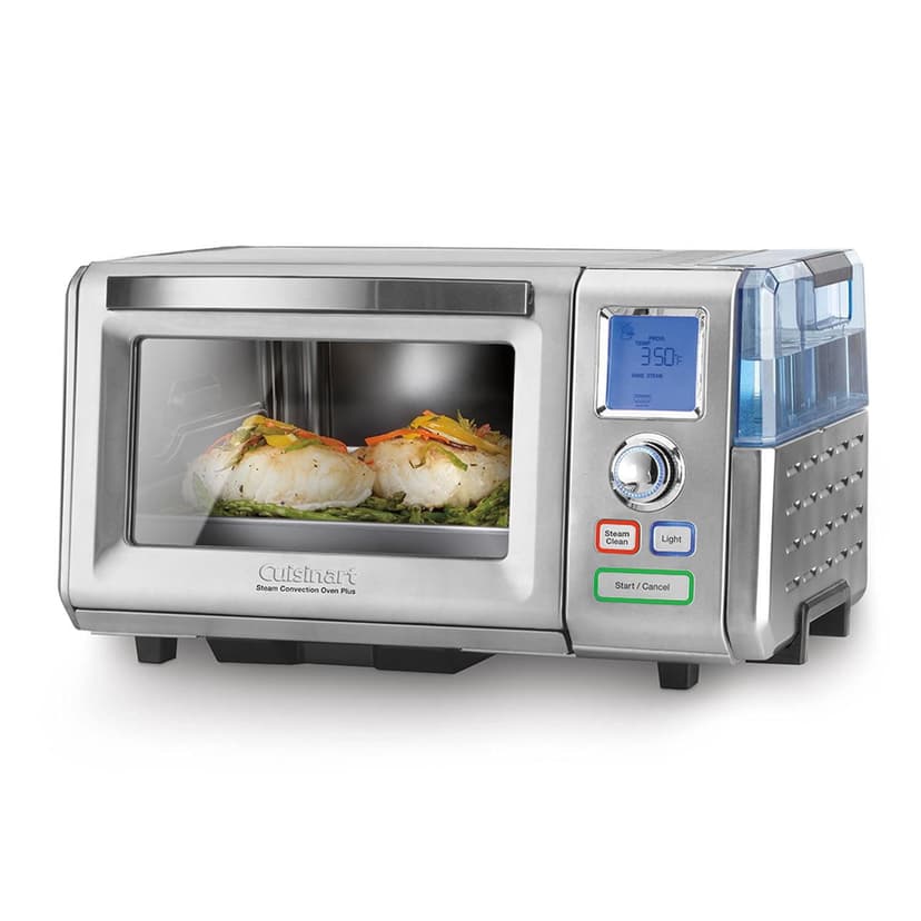 Cuisinart Combo Steam Plus Convection Oven, 9 Functions, LCD Display, 1800W, Silver (CSO-300N1C)