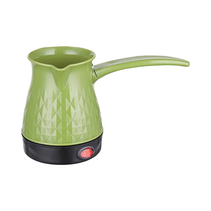 Siruishop Electric Coffee Pot Tea Kettle Turkish Coffee Maker for Camping Kitchen Cafe Green