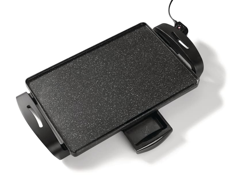 Starfrit The Rock Electric Griddle - Family Size (19" x 13") - Rock.Tec Non-Stick - Variable Temperature Control - 1500W