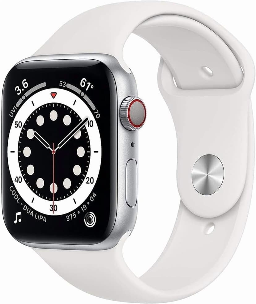 Refurbished Apple Watch Series 6 Aluminum 40mm A2293 (GPS + Cellular) Silver (Grade A+)