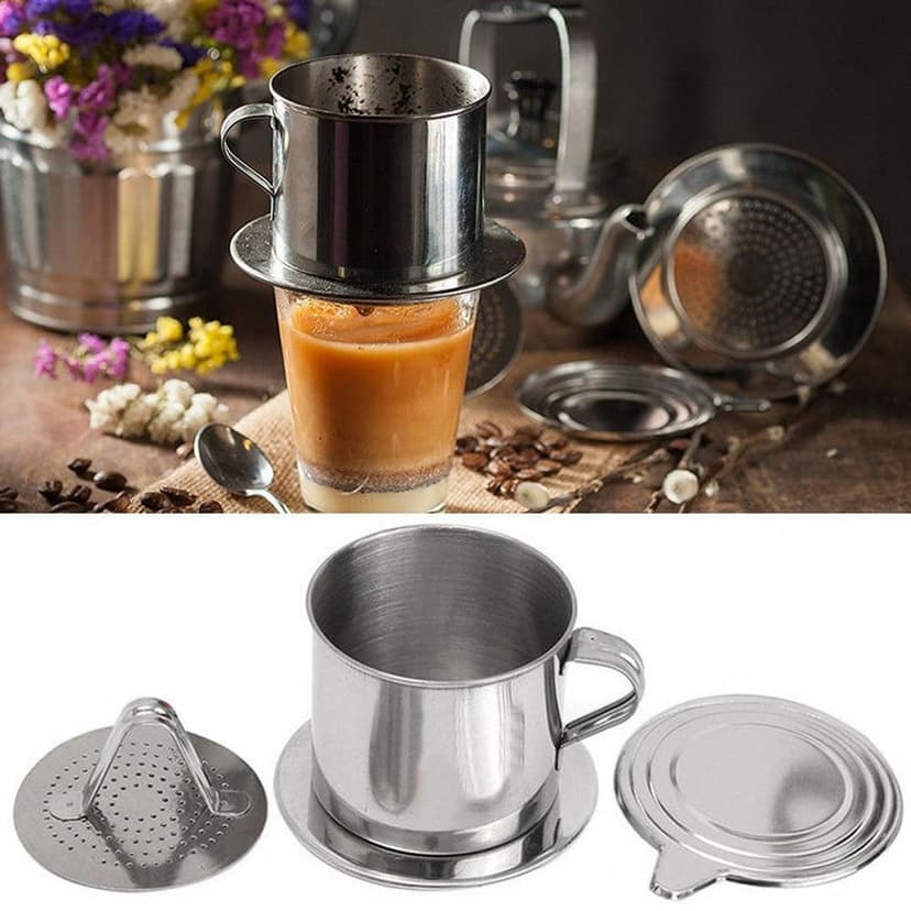 CUITING BETTERLIFE Steel Vietnamese Coffee Drip Press Single Maker For Office L0Z0 T0I1