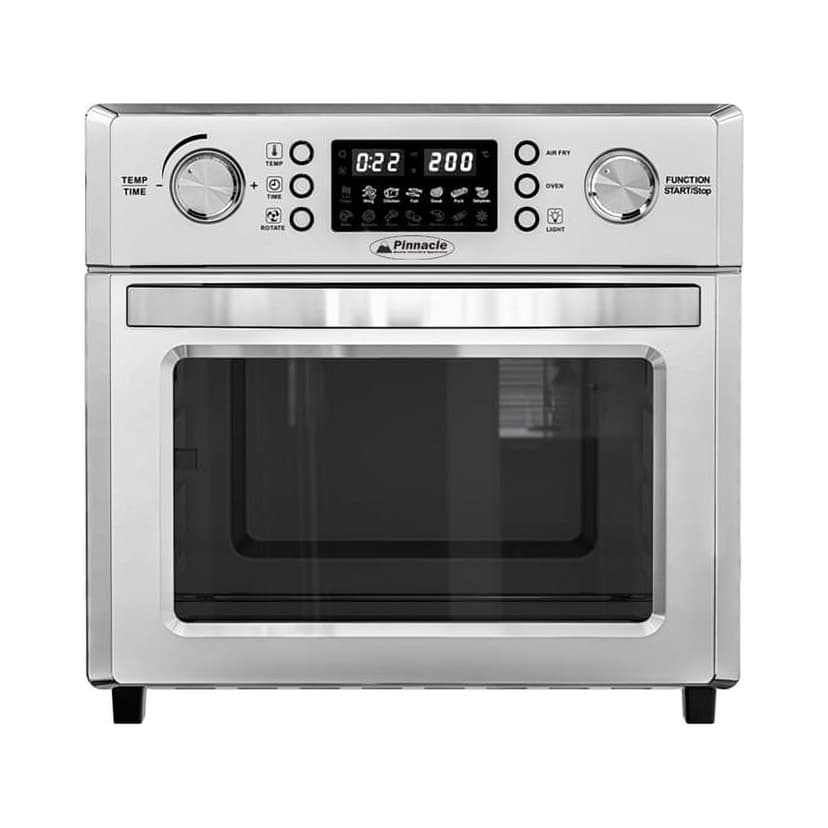 Pinnacle Appliances Microwave Oven AF 500 STAINLESS 0.93 Cubic Feet Capacity; Silver; Stainless Steel; Air Fryer; 5-In-1; Convention Oven