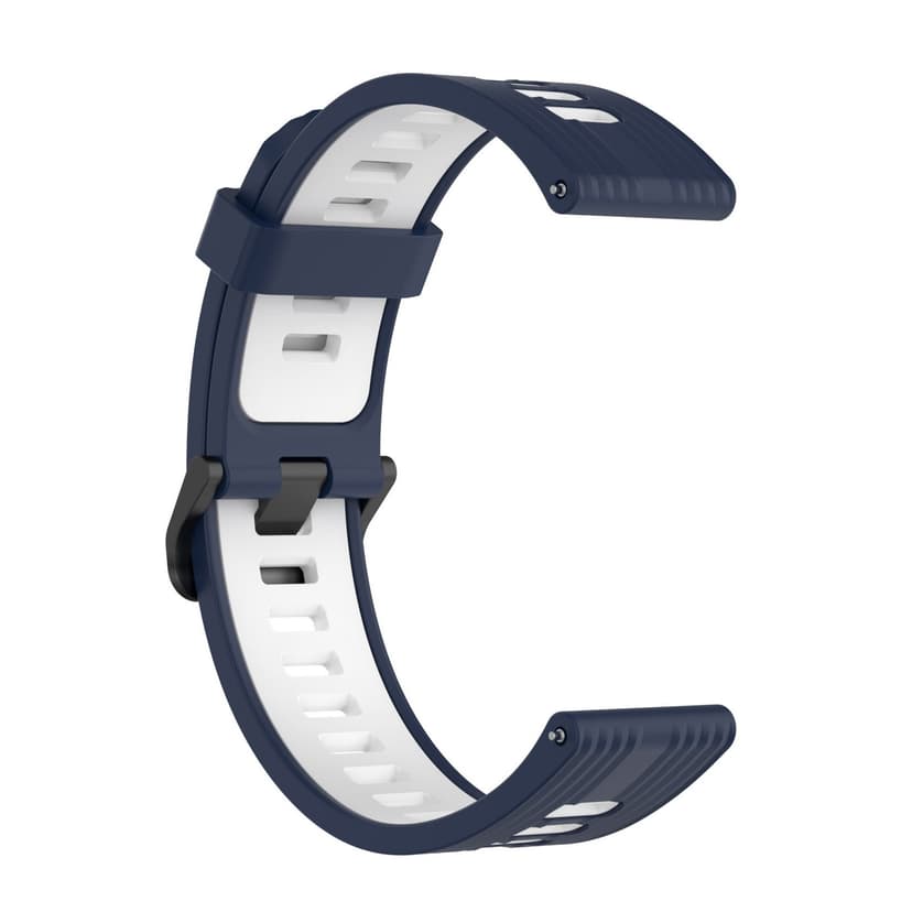 Premium Silicone Sports Sweat Proof Solid Color Watch Band with Convenient Adjustment and Wide Compatibility