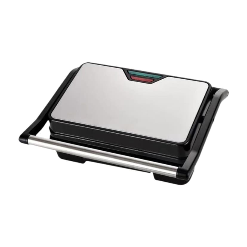 DOLITY Electric Panini Press Bread Baking Machine Touch Handle Compact 750W Breakfast Sandwich Maker for Snacks Sandwiches Breakfast